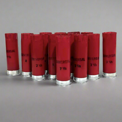 Red Winchester Universal Hulls Standing With 7 1/2 And 8 Shot Print