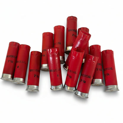 Red Winchester Universal Inert Hulls Scattered With Open Mouths