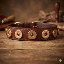 Load image into Gallery viewer, shotgun shell dog collar

