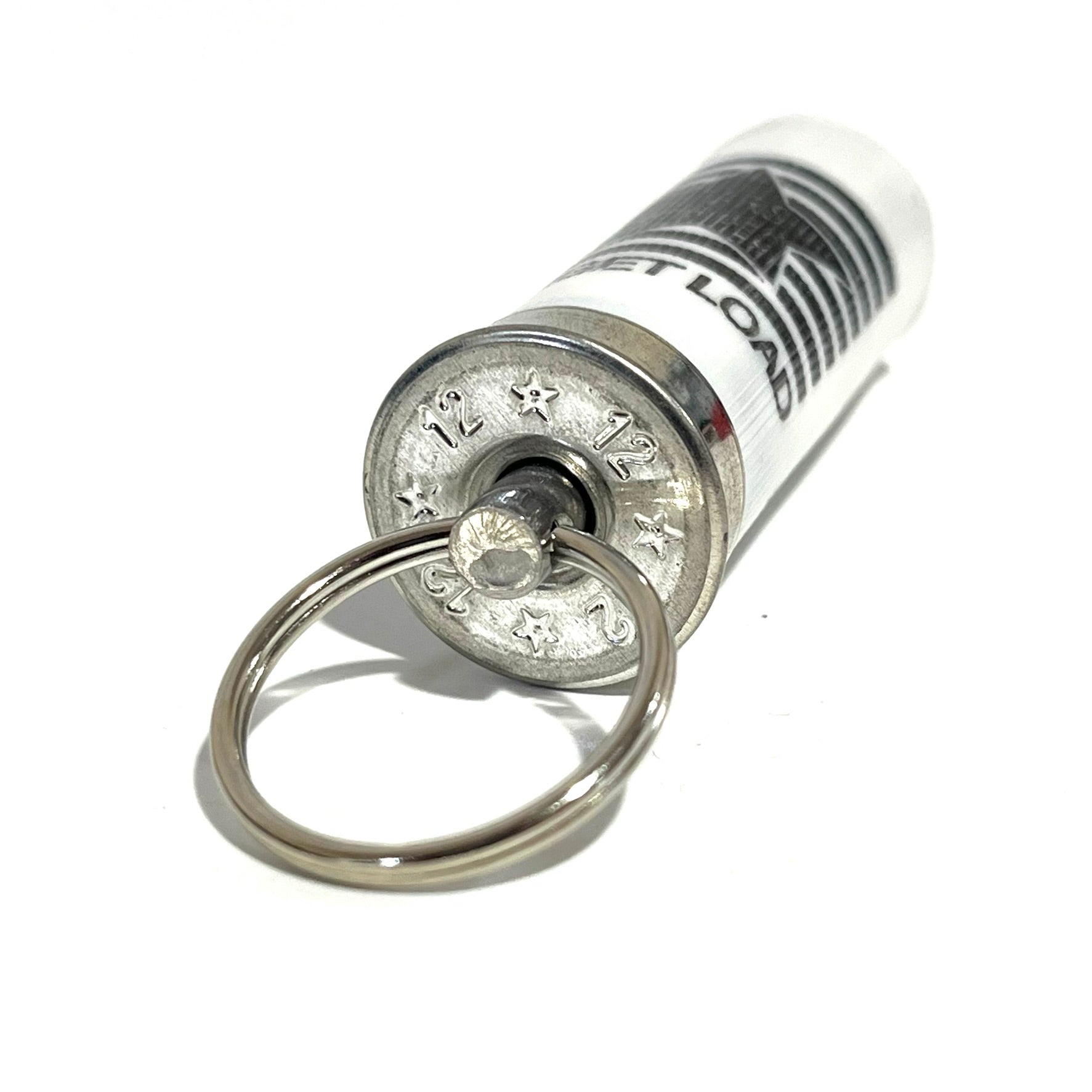 Shotgun Shell Key-Chain White