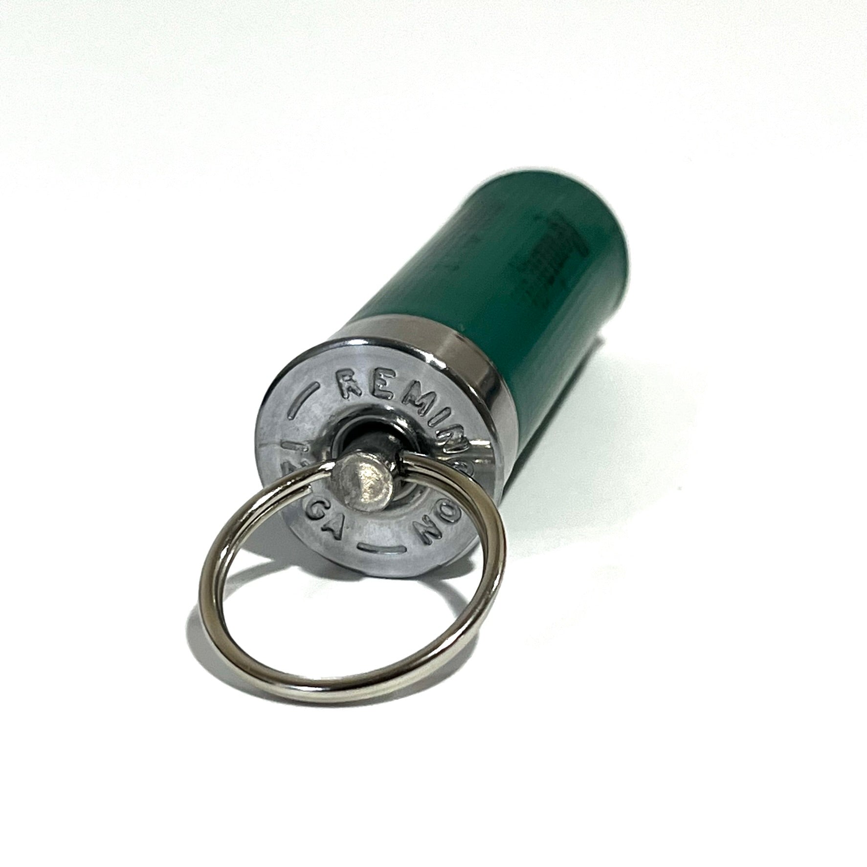 Shotgun Shell Key-Chain Green