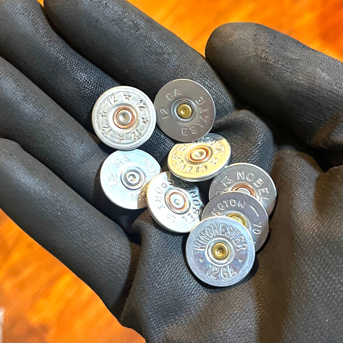 Shotgun shell silver slices mixed