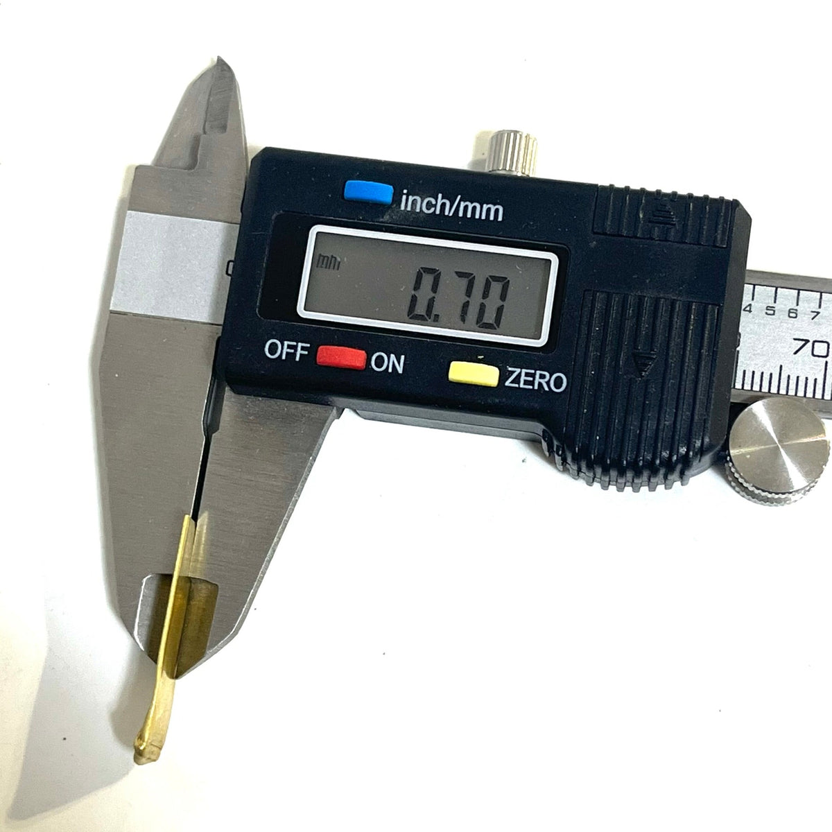 Flattened 22 Caliber Brass Blanks With Hole For Metal Stamping Real Fired Bullet Casings Qty 5