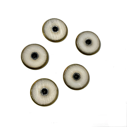 Starred 12 Gauge Gold With Silver Slices For Bullet Jewelry