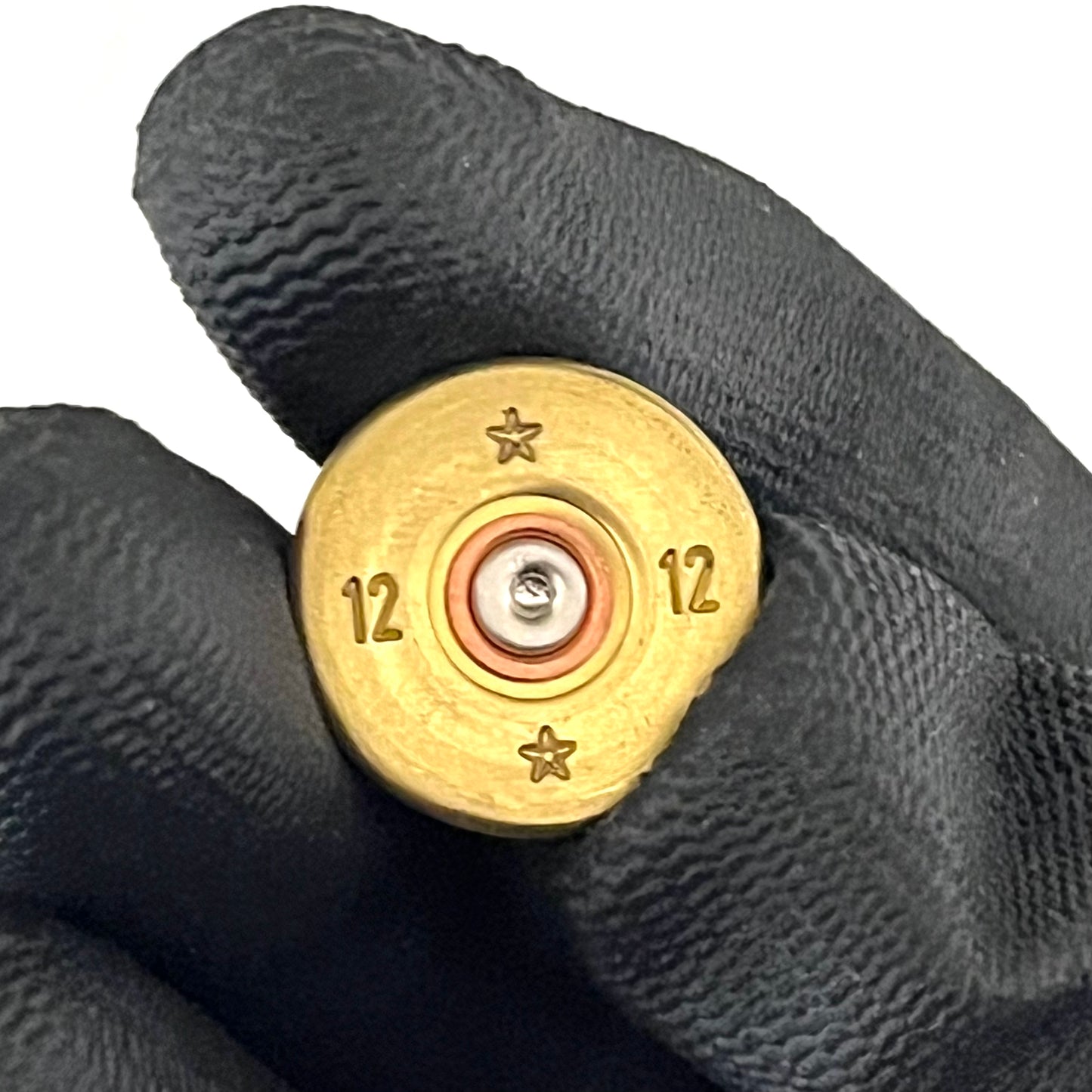 Starred 12 Gauge Tri Color Slices For Bullet Jewelry