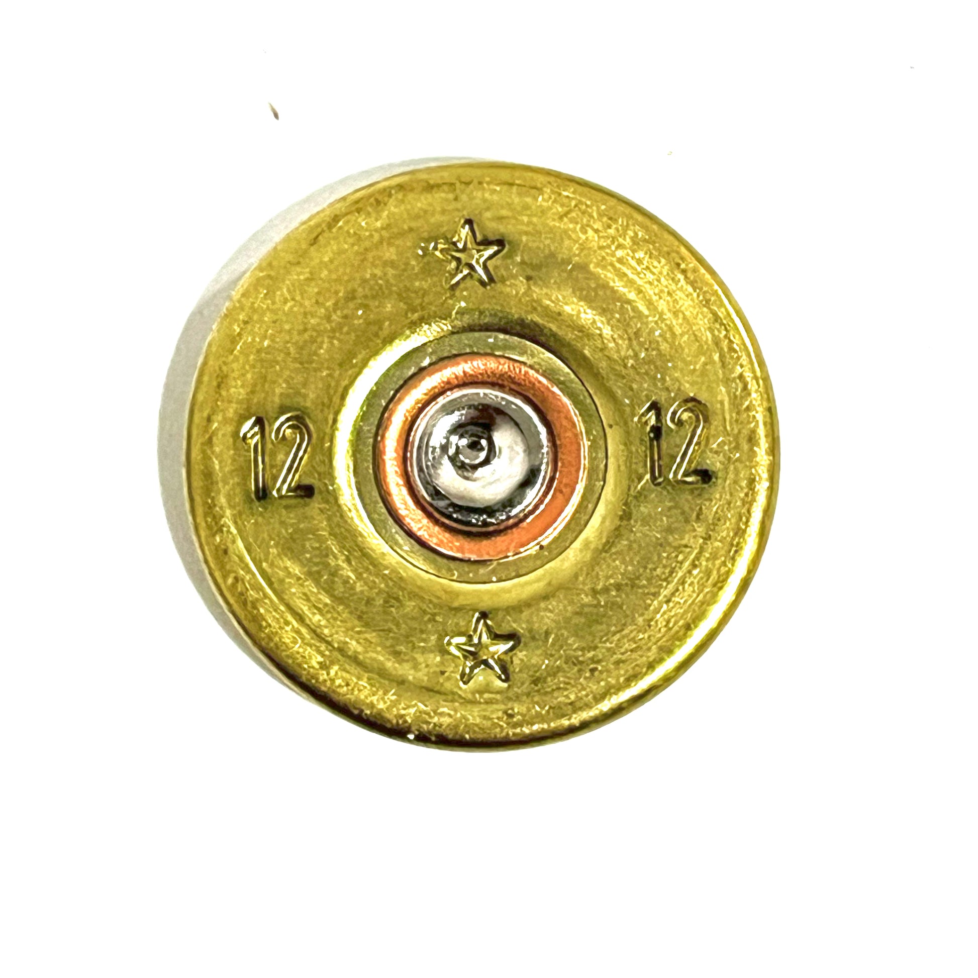 Starred  12 Gauge Slices For Bullet Jewelry