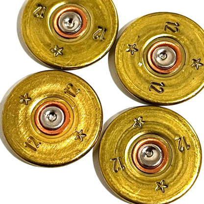 Starred 12 Gauge Tri Color Slices For Bullet Jewelry