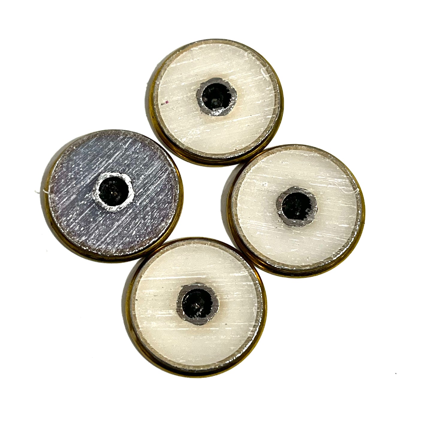 Starred 12 Gauge Tri Color Slices For Bullet Jewelry