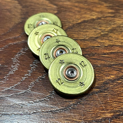 Starred 12 Gauge Tri Color Slices For Bullet Jewelry
