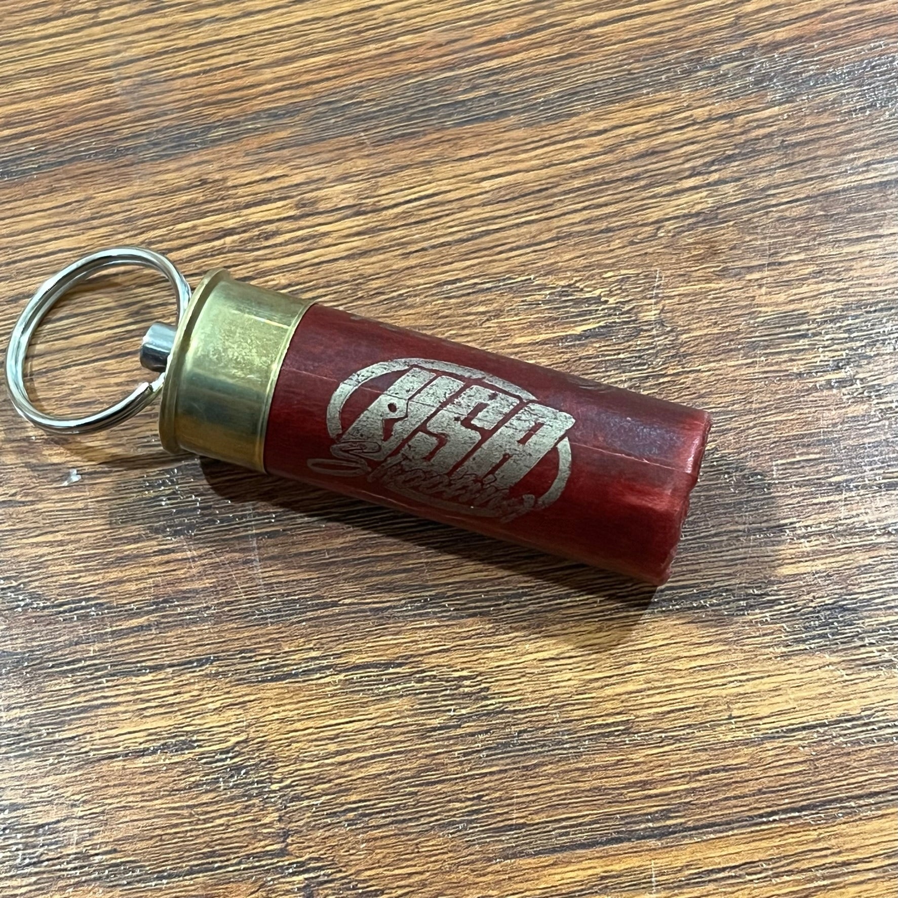 USA Shotgun Shell Keychain