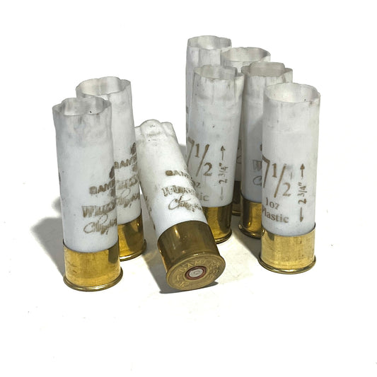 White Empty Shotgun Shells