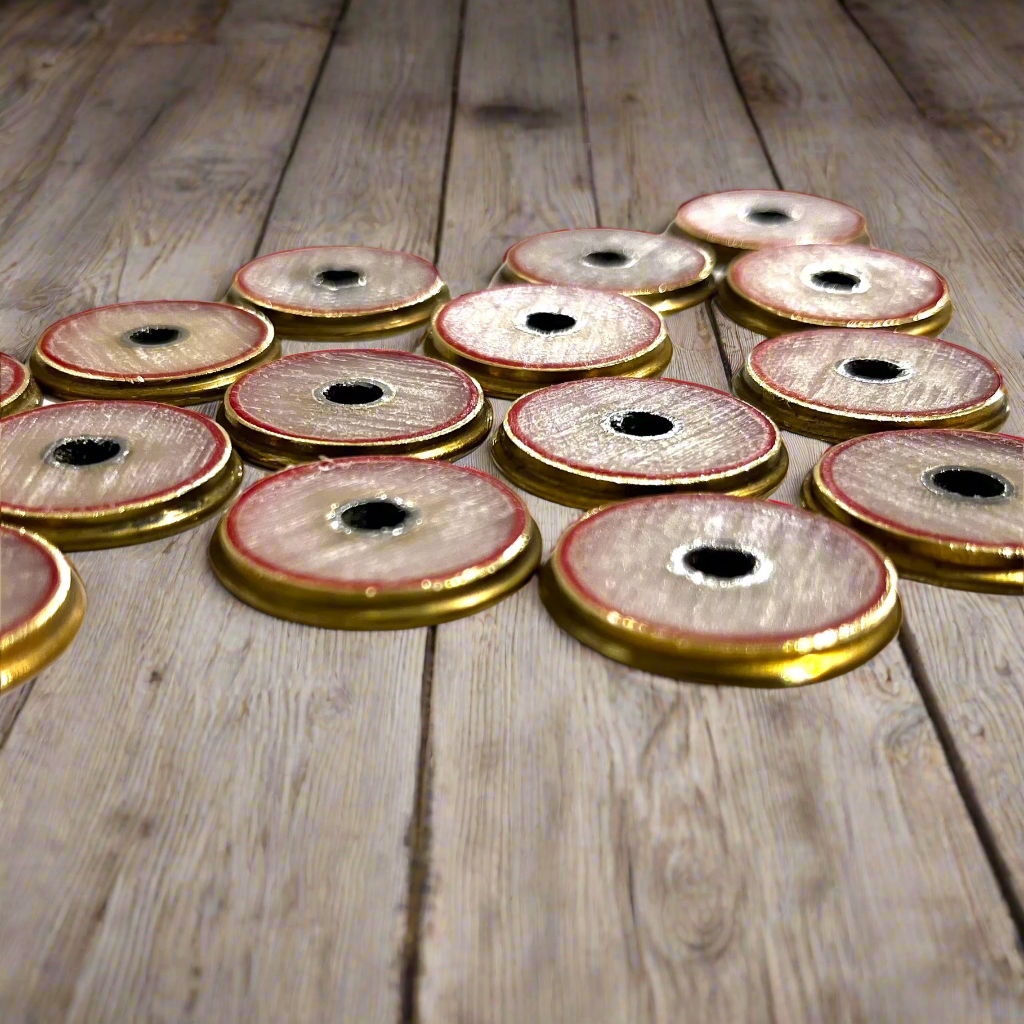 Thin Sliced Winchester 12 Gauge Gold Shotgun Shell Slices Qty 15