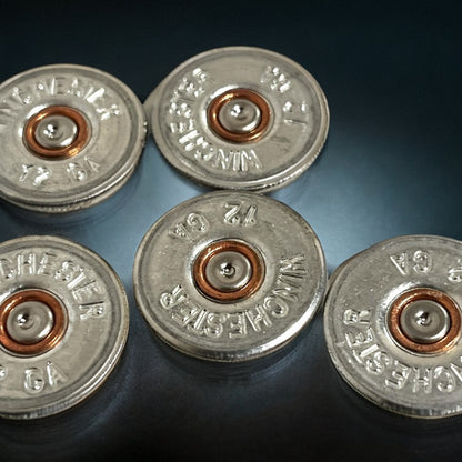 Winchester 12 Gauge Shotgun Shell Slices Copper Ring Qty 15