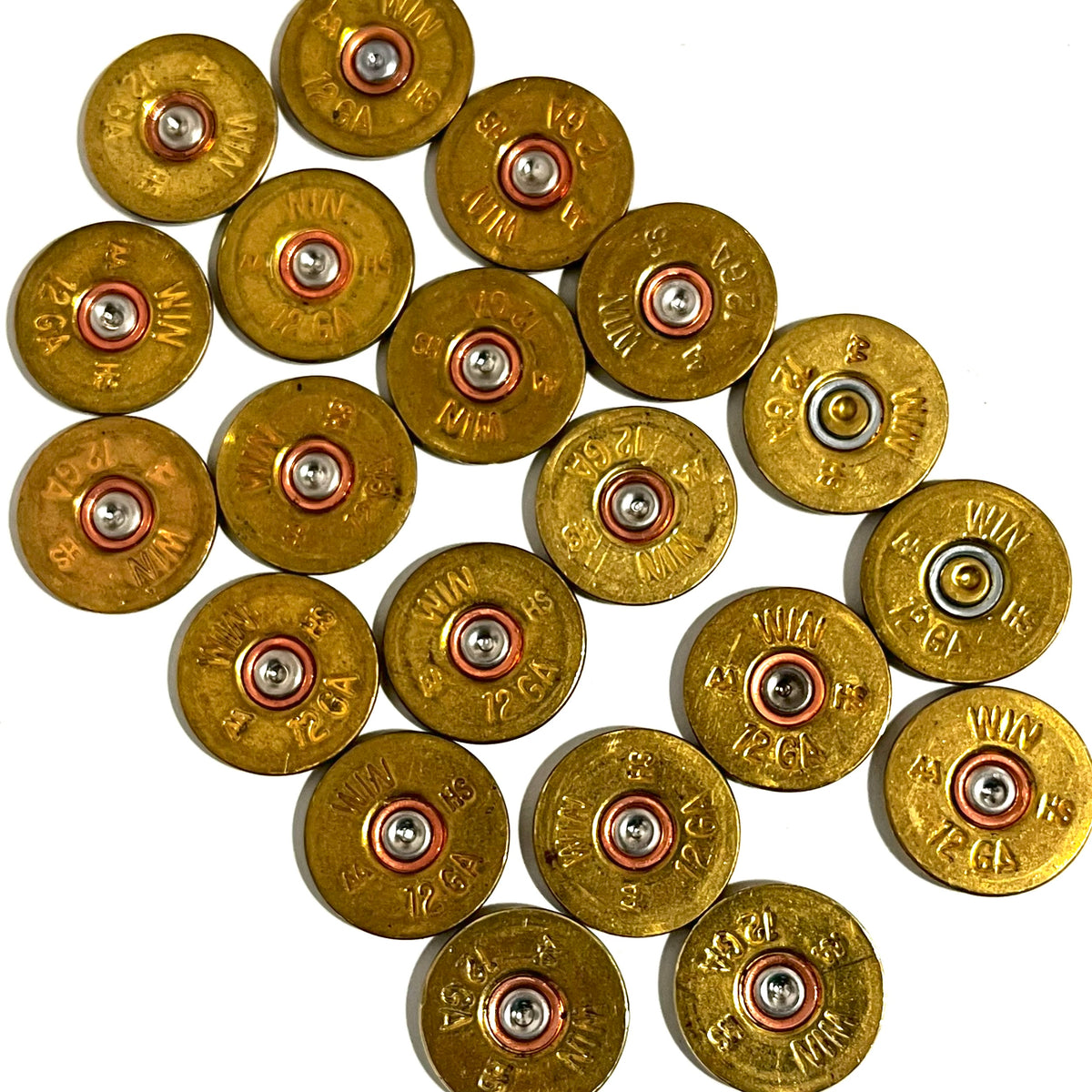 Thin Sliced Winchester 12 Gauge Gold Shotgun Shell Slices Qty 15