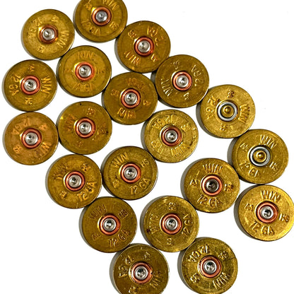 Thin Sliced Winchester 12 Gauge Gold Shotgun Shell Slices Qty 15