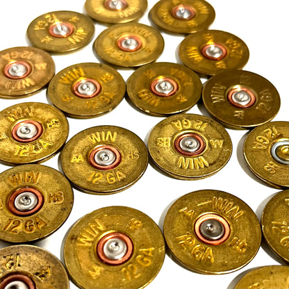 Thin Sliced Winchester 12 Gauge Gold Shotgun Shell Slices Qty 15
