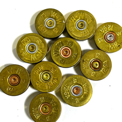 Winchester AA Gold Headstamps 12 Gauge Brass Bottoms 100 Pcs
