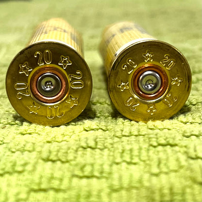 300 Pcs 12GA Federal Burgundy & 300 Pcs 20GA Yellow RIO Used Empty Shotgun Shells