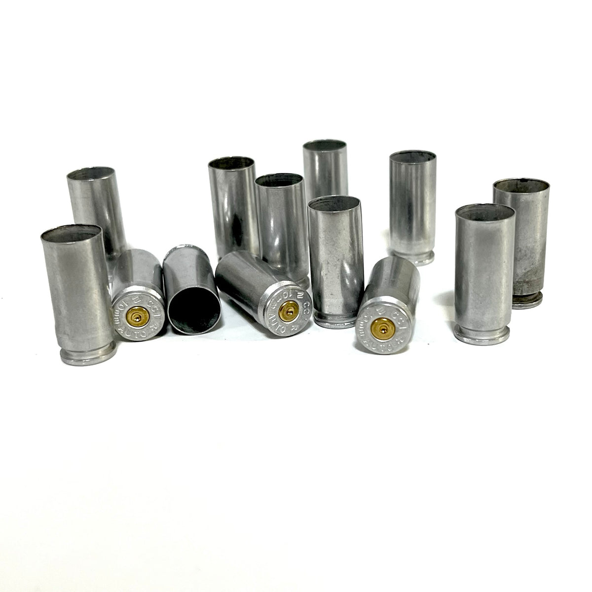 Aluminum 10MM Spent Casings
