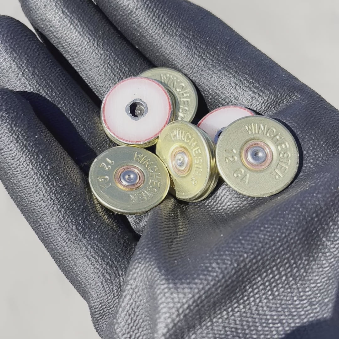 Winchester 12 Gauge Shotgun Shell Gold Slices 