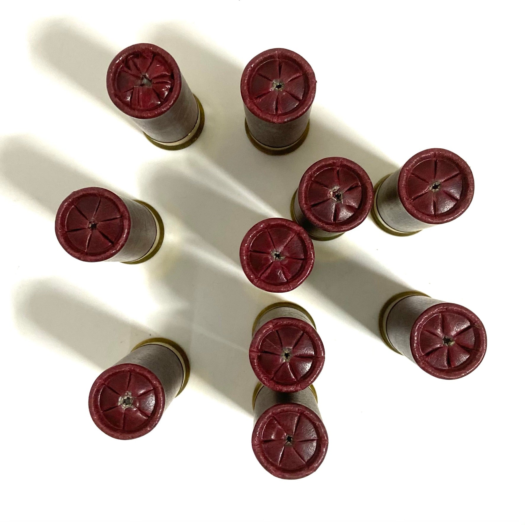 Star Crimped Red Shotgun Shells Empty Hulls 