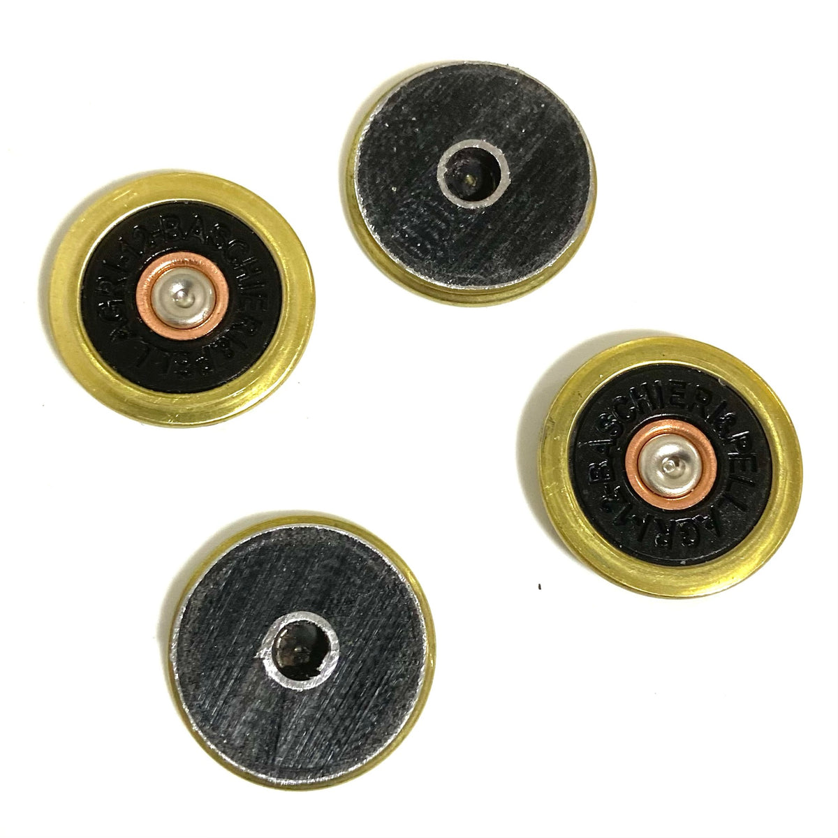 Black And Gold Bullet Slices