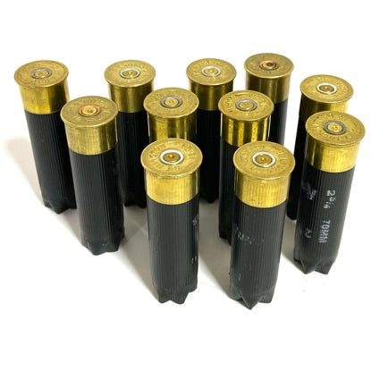 Once Fired 16GA Hulls Black