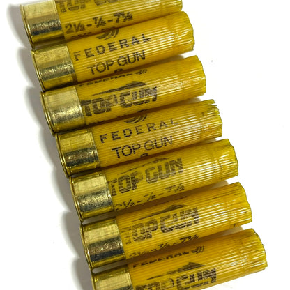 Federal Yellow Shotgun Shells 20 Gauge High Brass Hulls Empty Used Fired 20GA Spent Shot Gun Cartridges Qty 140 Pcs | FREE SHIPPING