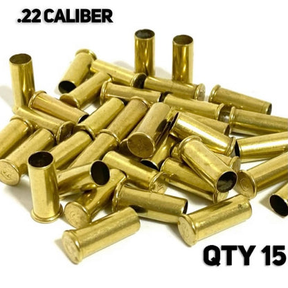 22 Caliber Once Fired Brass Shells