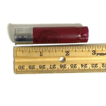 Size Dimensions Shotgun Shells Dark Red 28 Gauge 