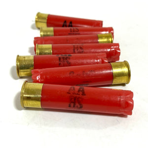 Red 28 Gauge Shotgun Shells Empty High Brass Hulls Shotshells 28GA 