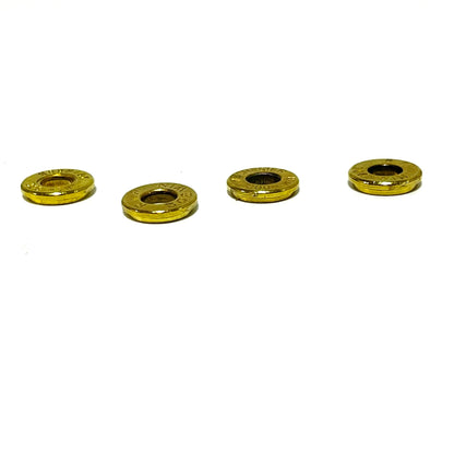Deprimed 308 WIN Thin Cut Brass Bullet Slices Polished | Qty 15