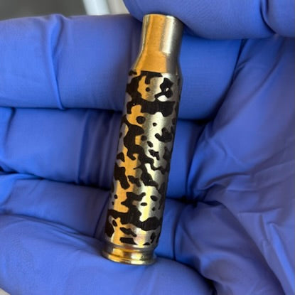 308 WIN Brass Shells Camo Casing 5 Pcs