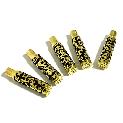 308 WIN Brass Shells Camo Casing 5 Pcs