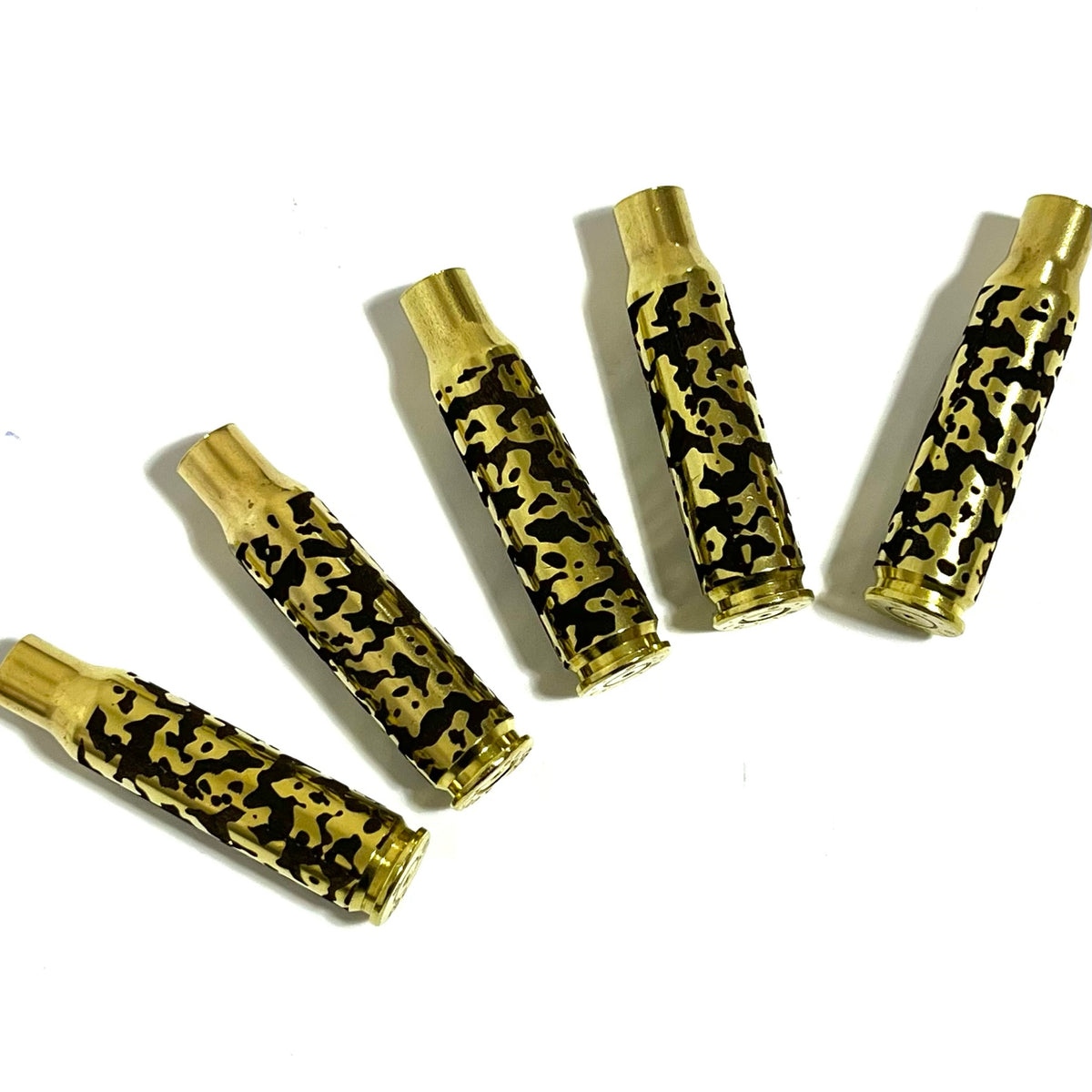 308 WIN Brass Shells Camo Casing 5 Pcs
