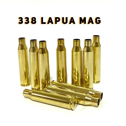 338 Lapua Magnum Brass Shells Qty 10 | FREE SHIPPING ...