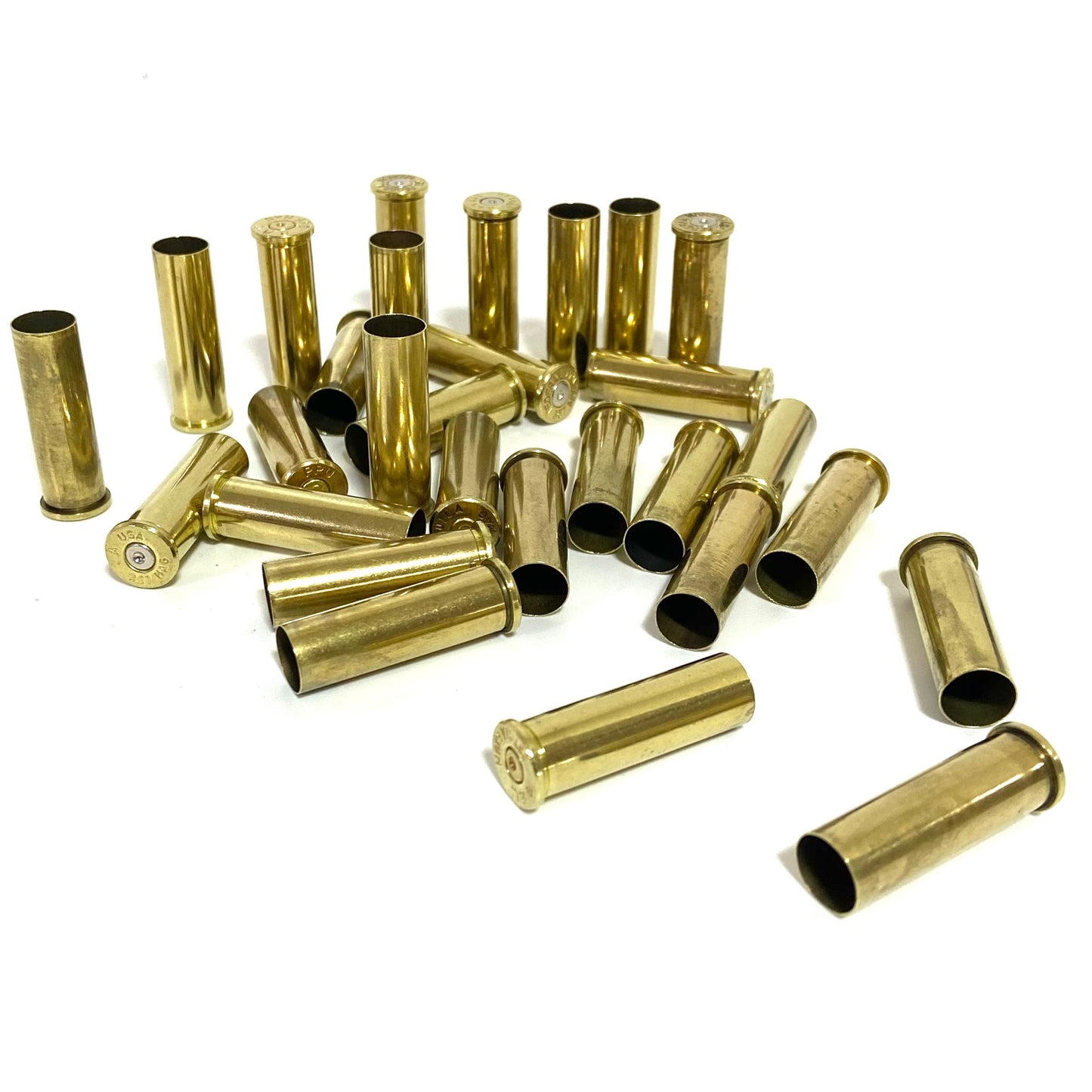 357 Magnum Empty Brass Shells Fired Casings Used Ammo Cartridges