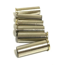 Load image into Gallery viewer, 38 SPL Special Nickel Shells Plated Spent Casings Once Fired Ammo Cartridges Silver Bullet Jewelry Qty 5 pcs
