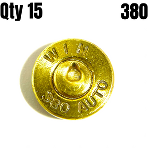 380 Brass Bullet Slices