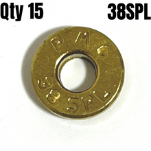 Load image into Gallery viewer, 38 Special Deprimed Polished Bullet Slices Qty 15 | FREE SHIPPING
