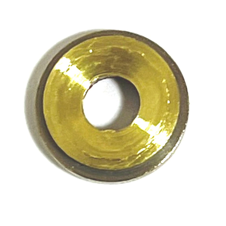 38 Special Deprimed Polished Nickel Bullet Slices Qty 15