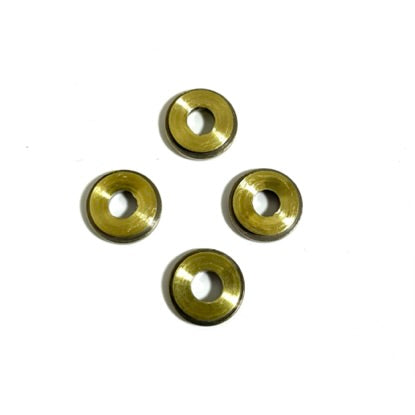 38 Special Deprimed Polished Nickel Bullet Slices Qty 15