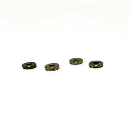 38 Special Deprimed Polished Nickel Bullet Slices Qty 15