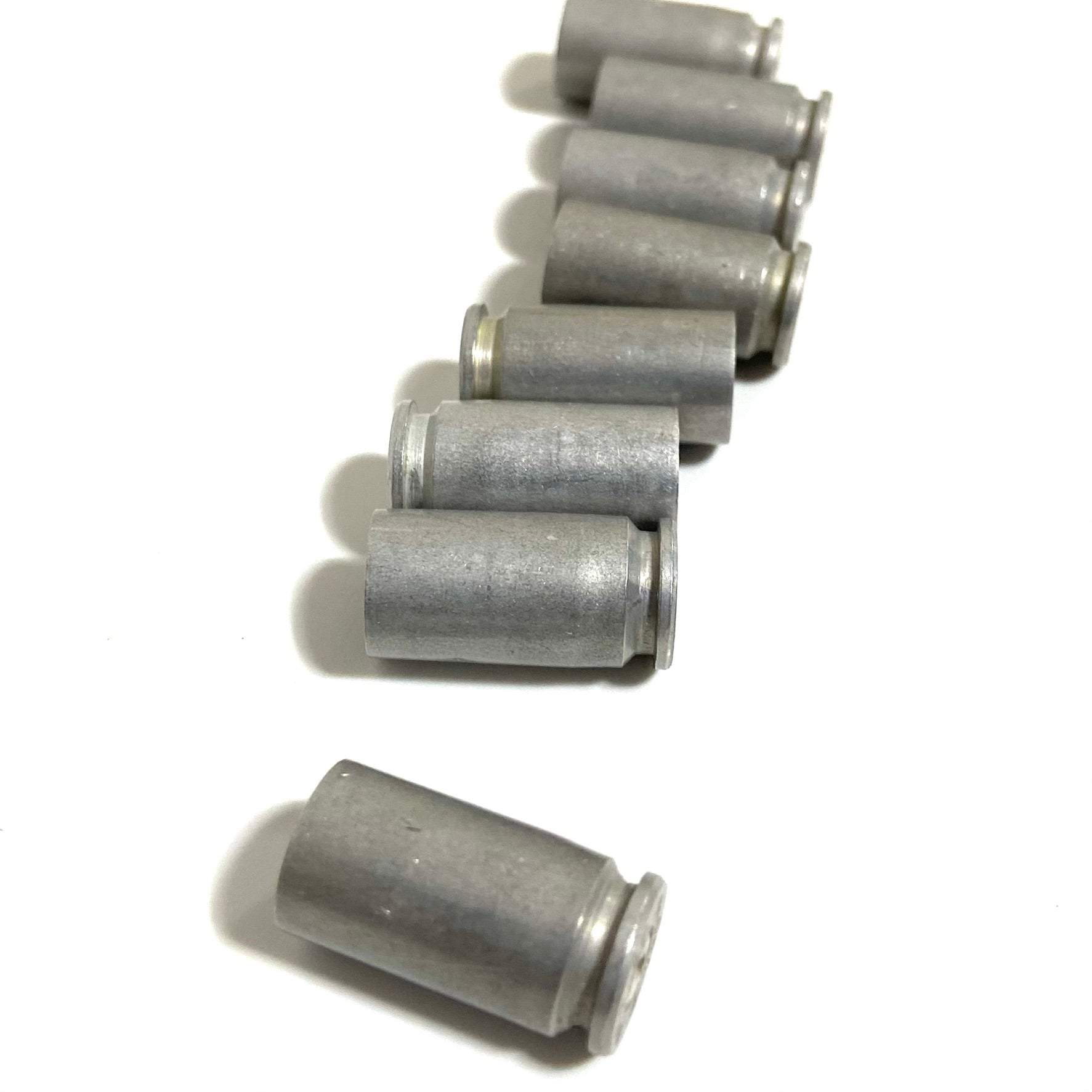 40 Caliber Smith and Wesson Empty  Aluminum Shells Cleaned