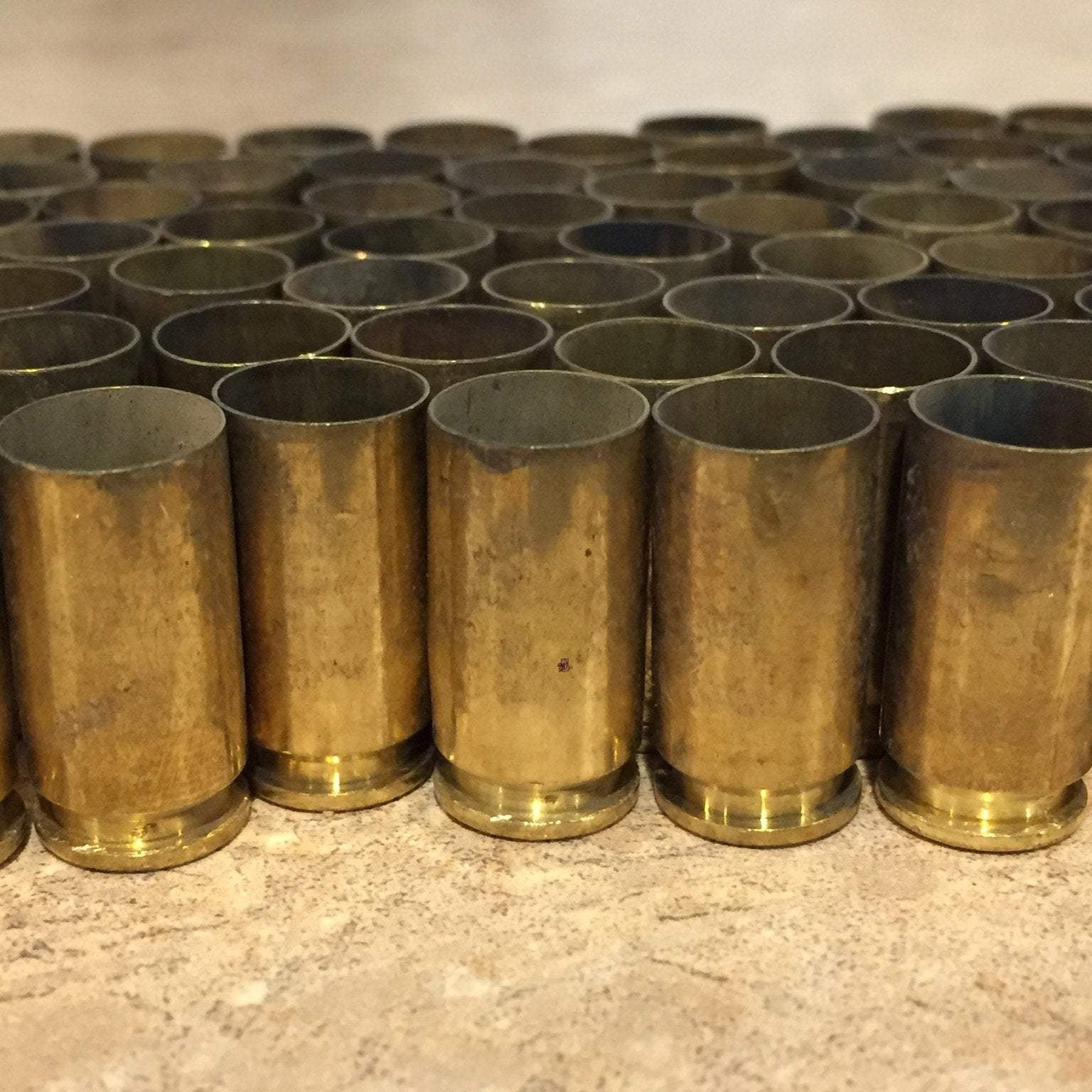 40 Smith & Wesson Brass Shells Used Spent Casings