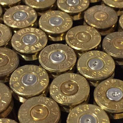 40 Smith & Wesson Brass Shells Headstamps