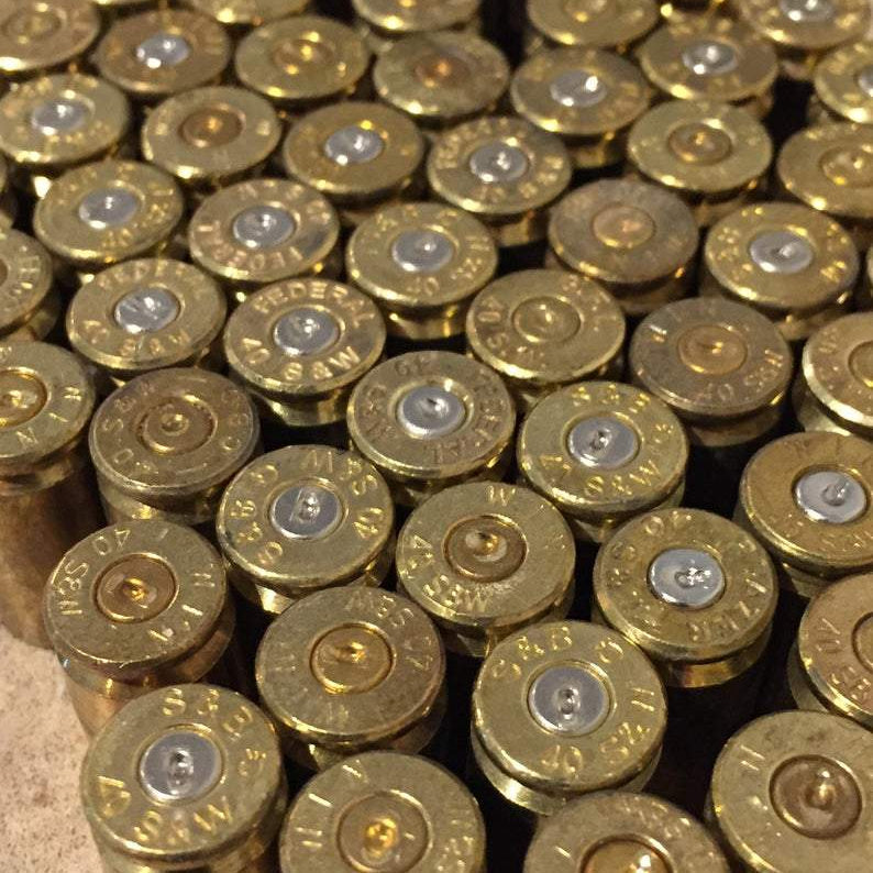 Fired Brass Ammo Cartridges