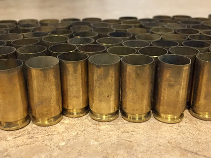 40 Smith & Wesson Brass Shells Used Spent Casings
