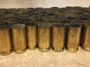 40 Smith & Wesson Brass Shells Used Spent Casings