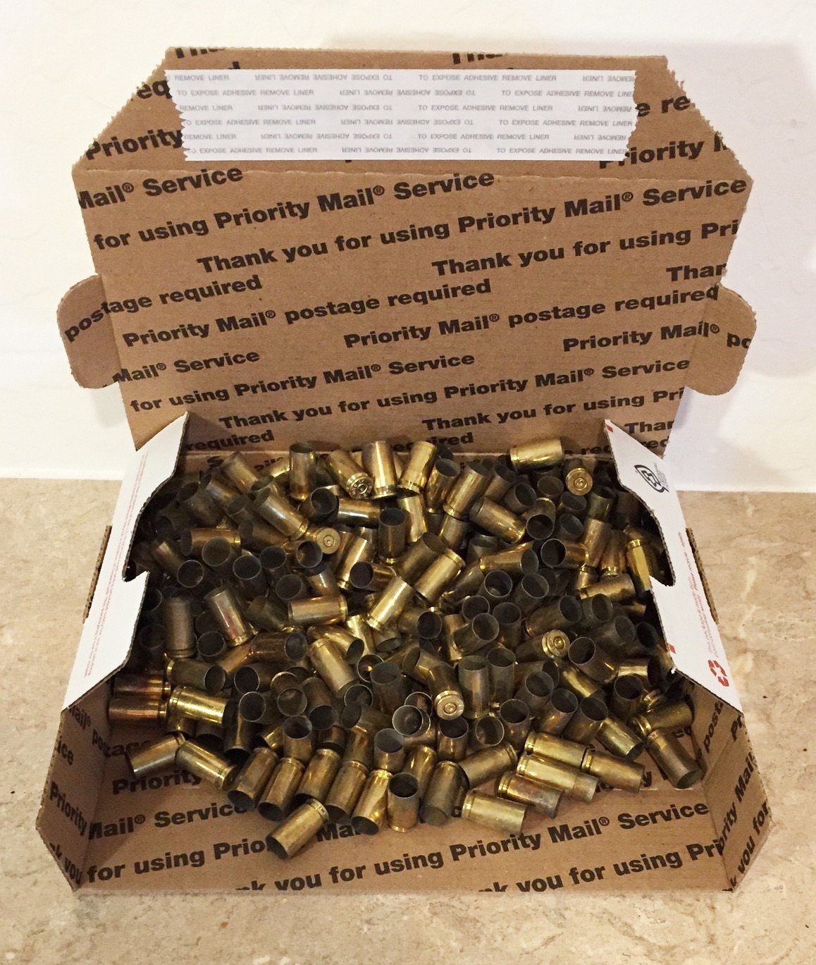 40 Caliber Brass Bulk Loose Packed